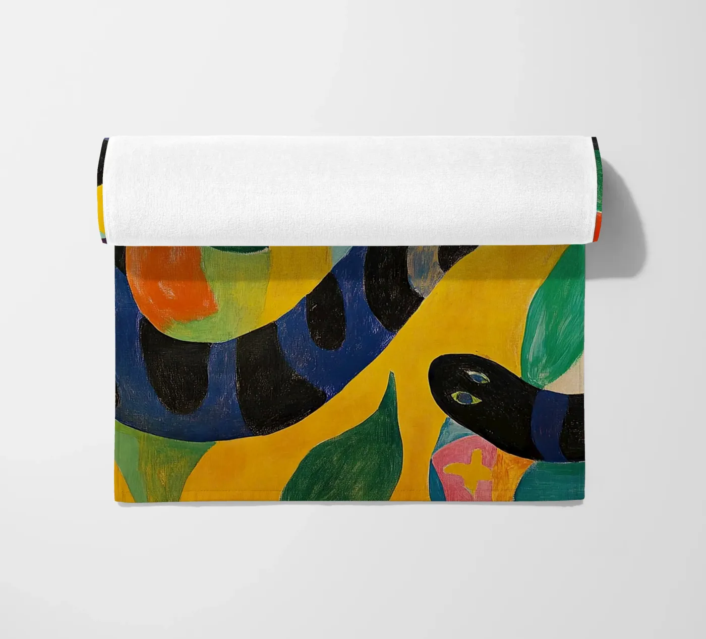 Slang strandhanddoek van Nikis Art Studio