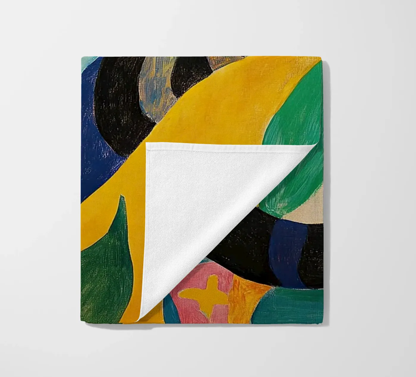 Snake Strandtuch von Nikis Art Studio