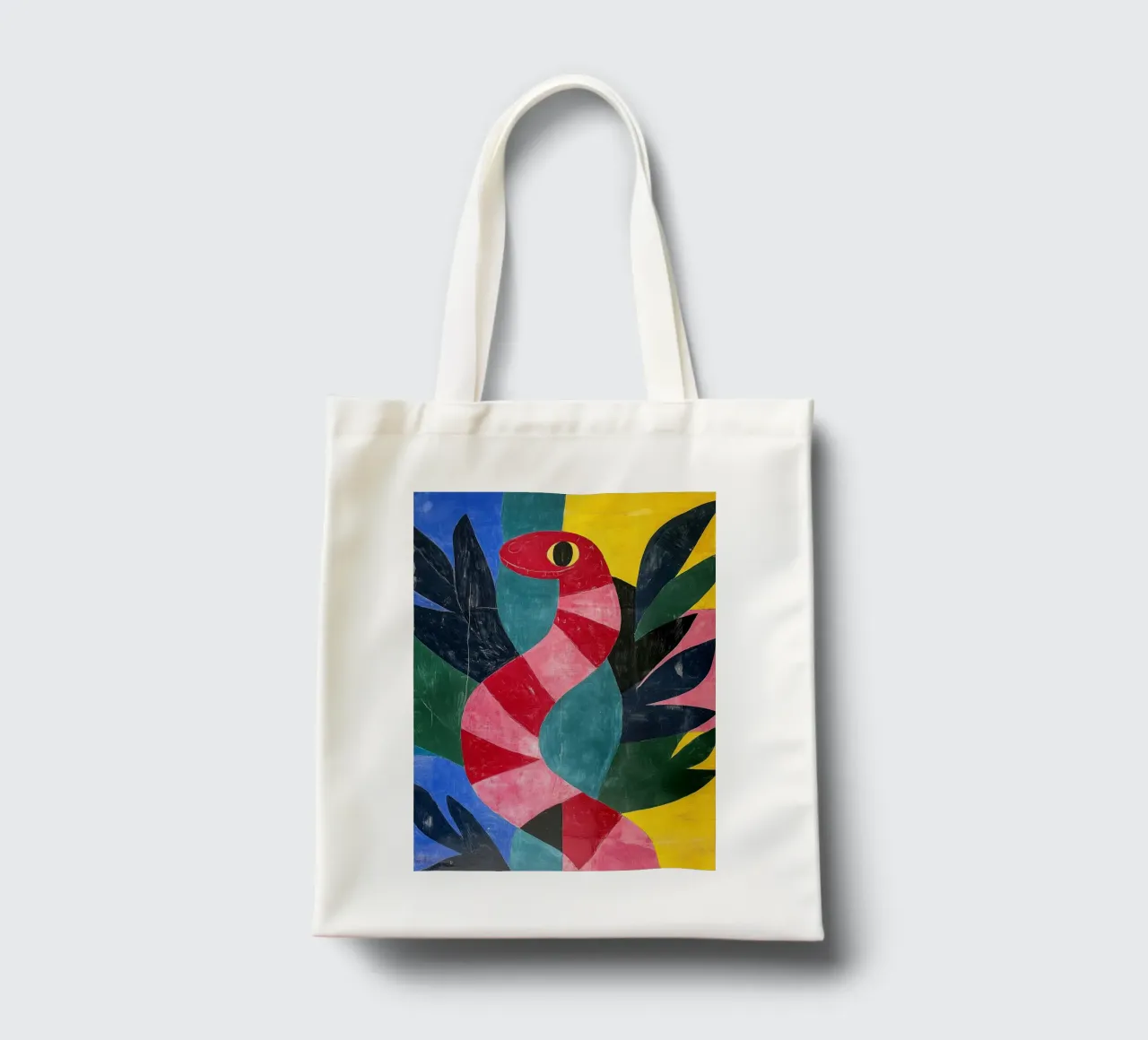 Serpente borsa in juta da Nikis Art Studio