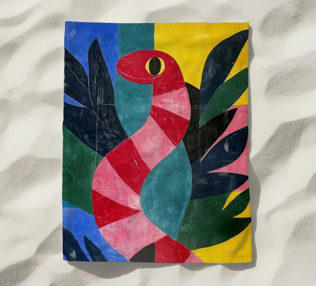 Serpente telo mare da Nikis Art Studio
