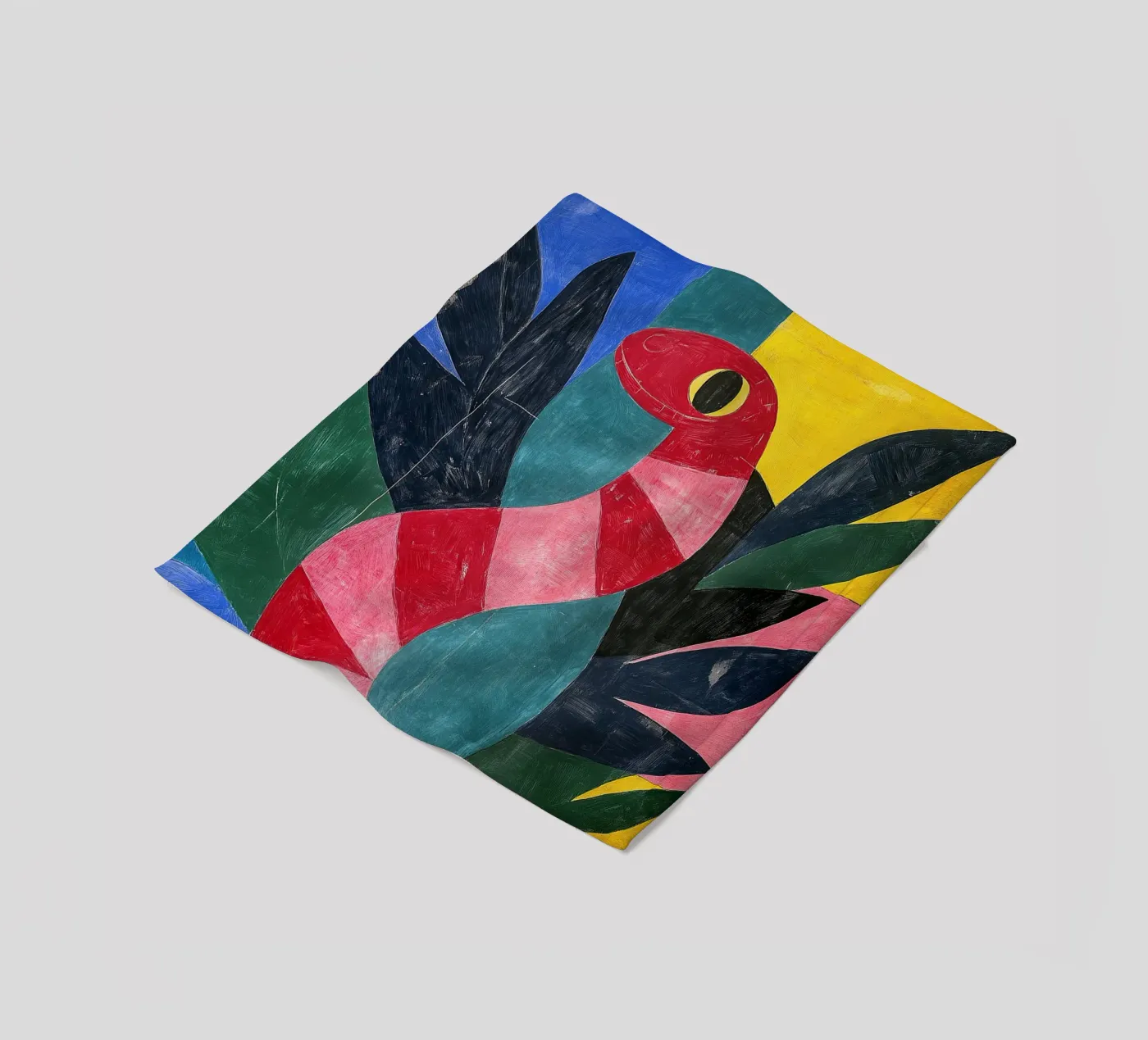 Serpente coperta in pile da Nikis Art Studio