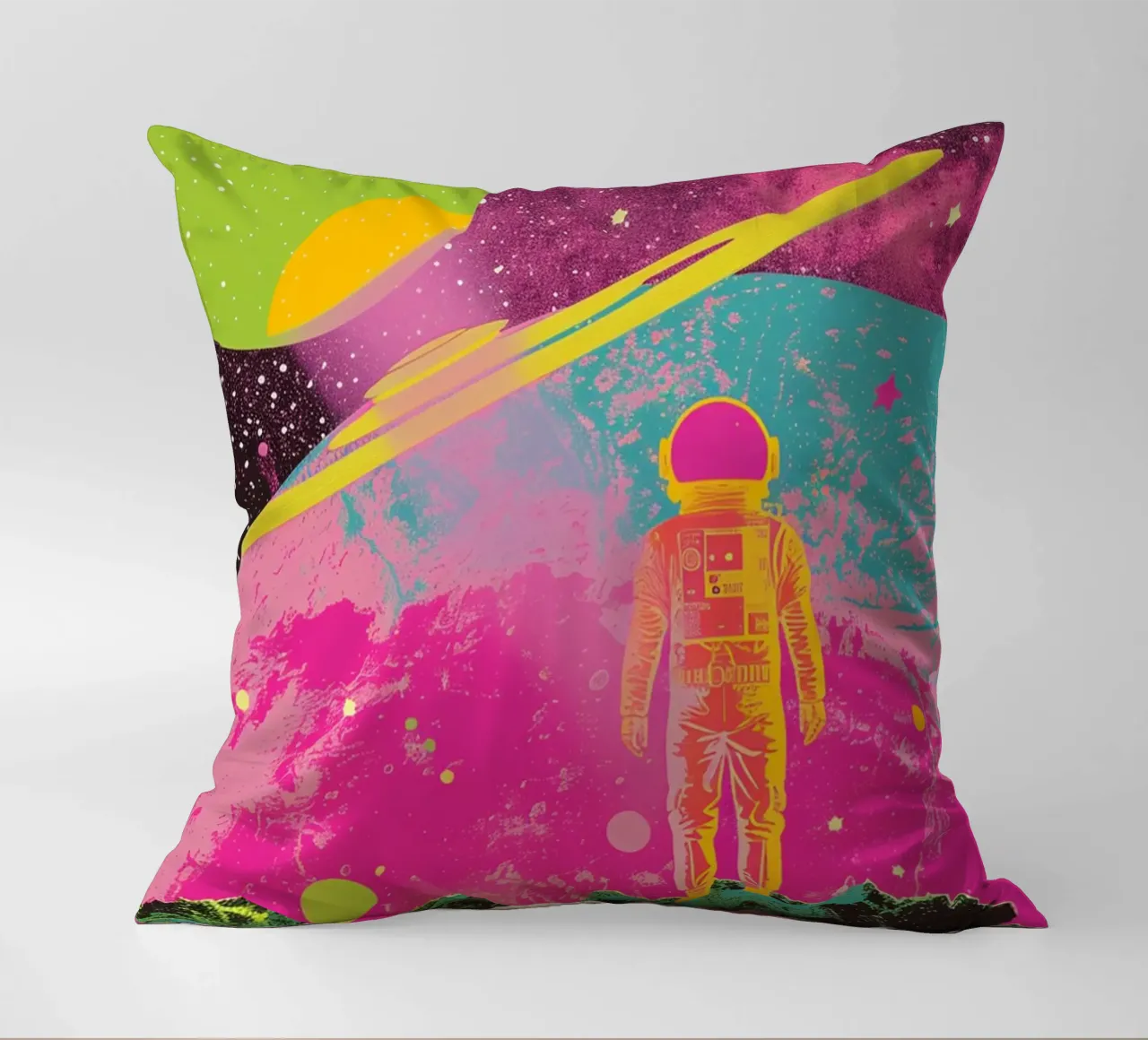 Dopamine Astronaut cuscino da Malou-Studio