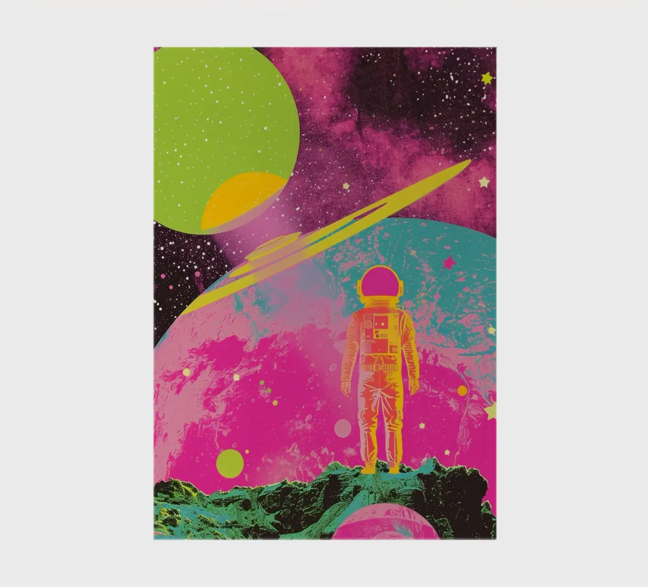 Dopamine Astronaut notebook by Malou-Studio