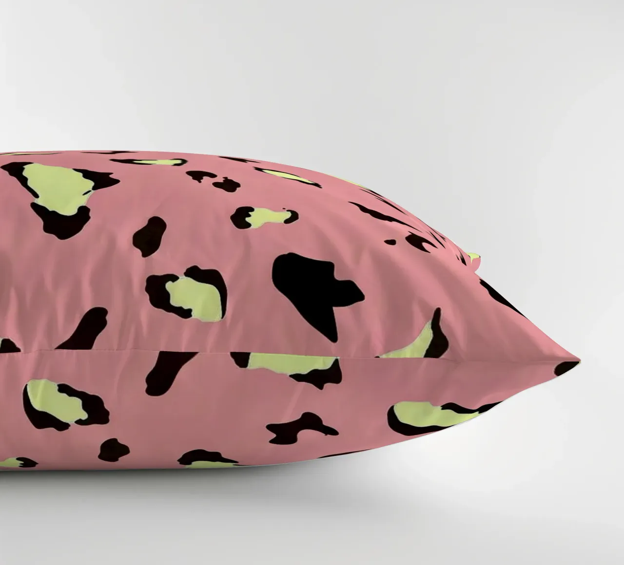 Pop Leopard Pattern decorative cushion by Kiroiharu