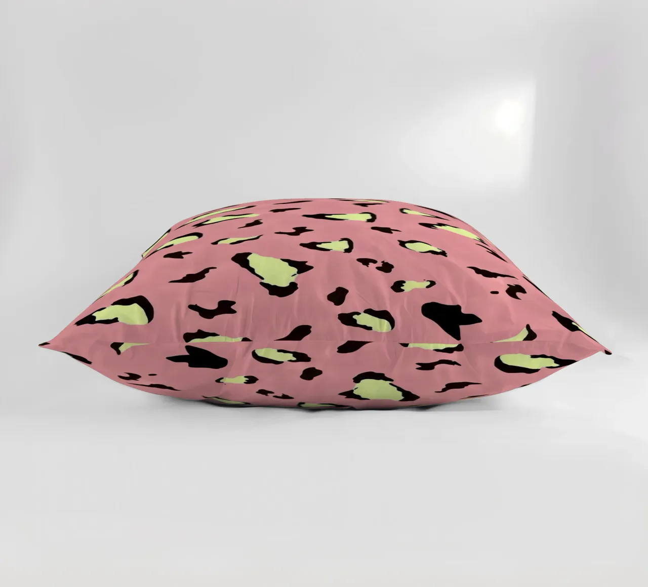 Pop Leopard Pattern decorative cushion by Kiroiharu