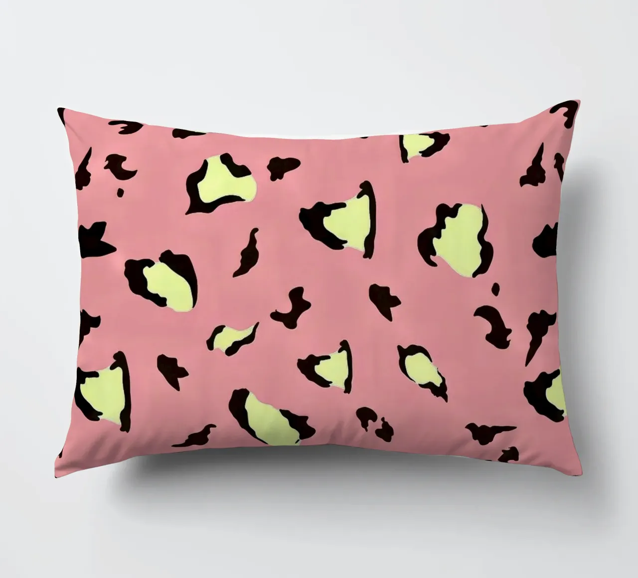 Pop Leopard Pattern decorative cushion by Kiroiharu