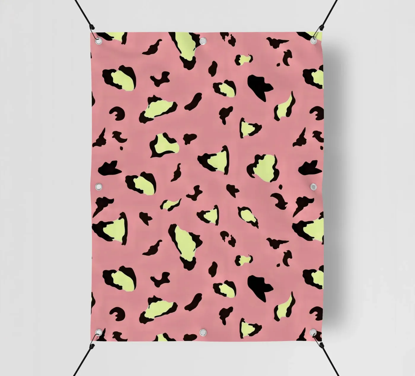 Pop Leopard Pattern pvc-zeil van Kiroiharu