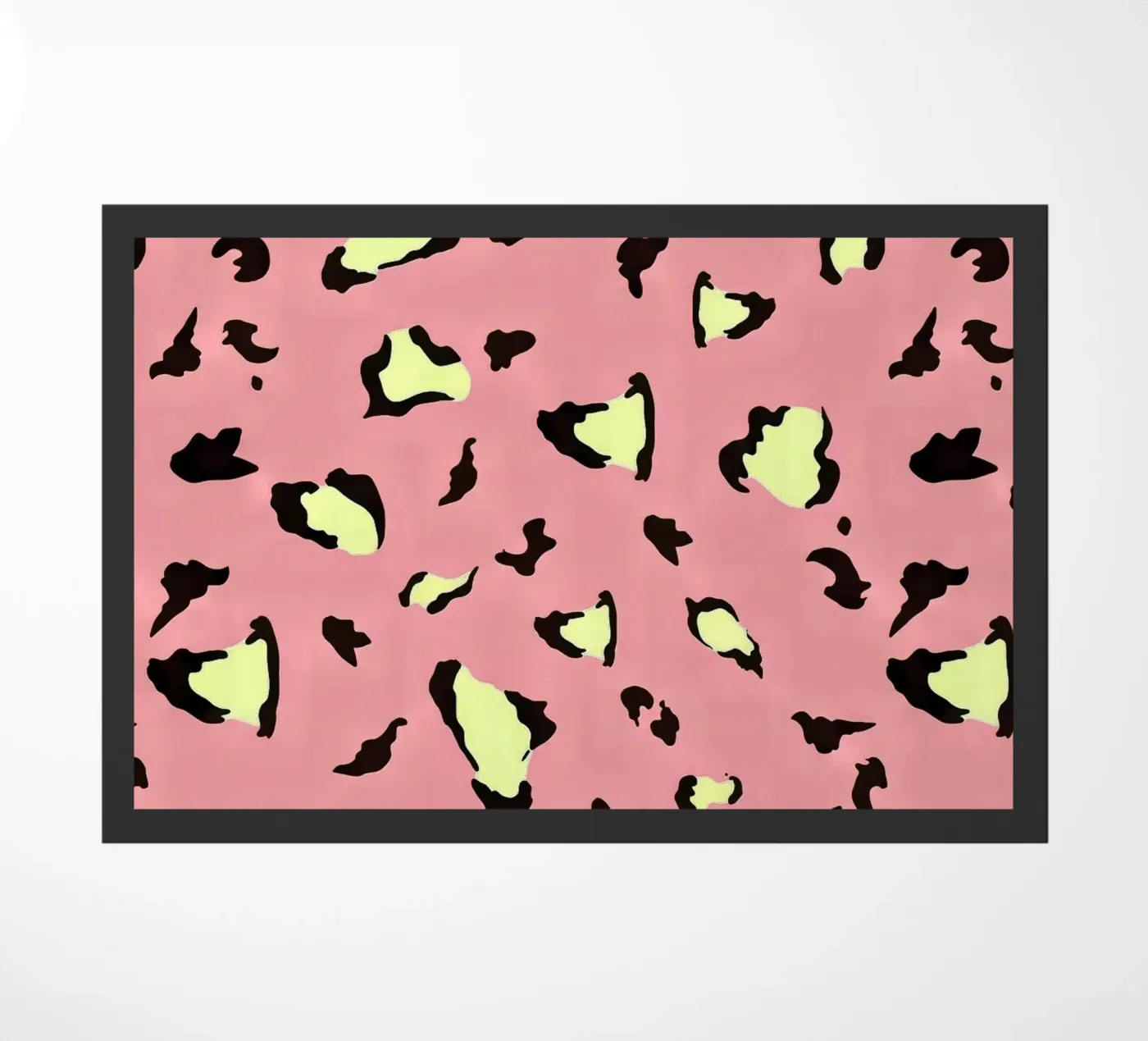 Motivo pop leopardato zerbino da Kiroiharu