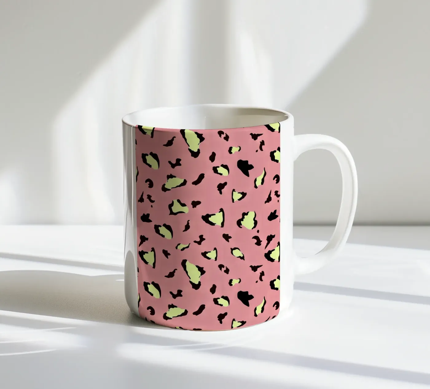 Pop Leopard Pattern tazza in ceramica da Kiroiharu