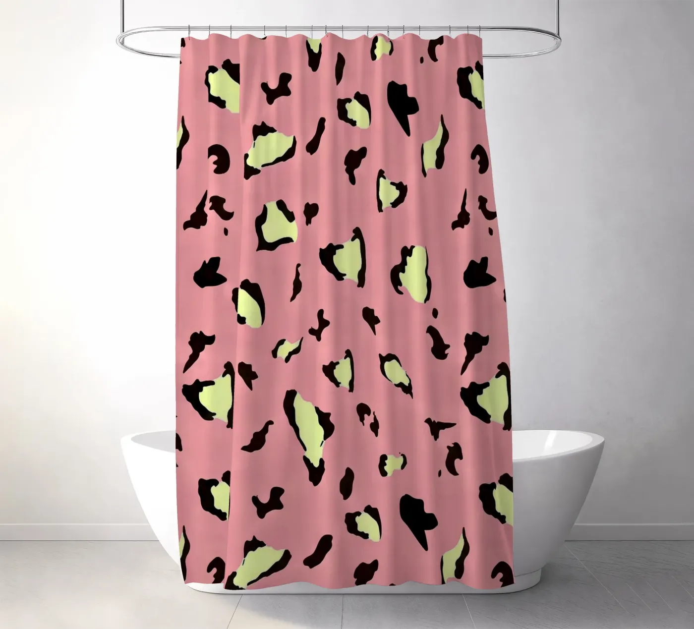 Pop Leopard Pattern douchegordijn van Kiroiharu