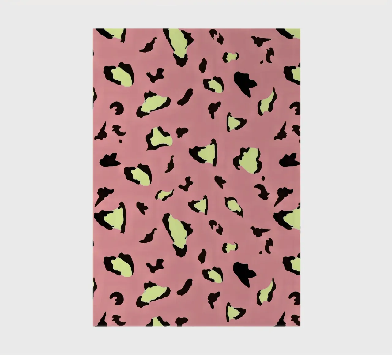 Pop Leopard Pattern notebook by Kiroiharu