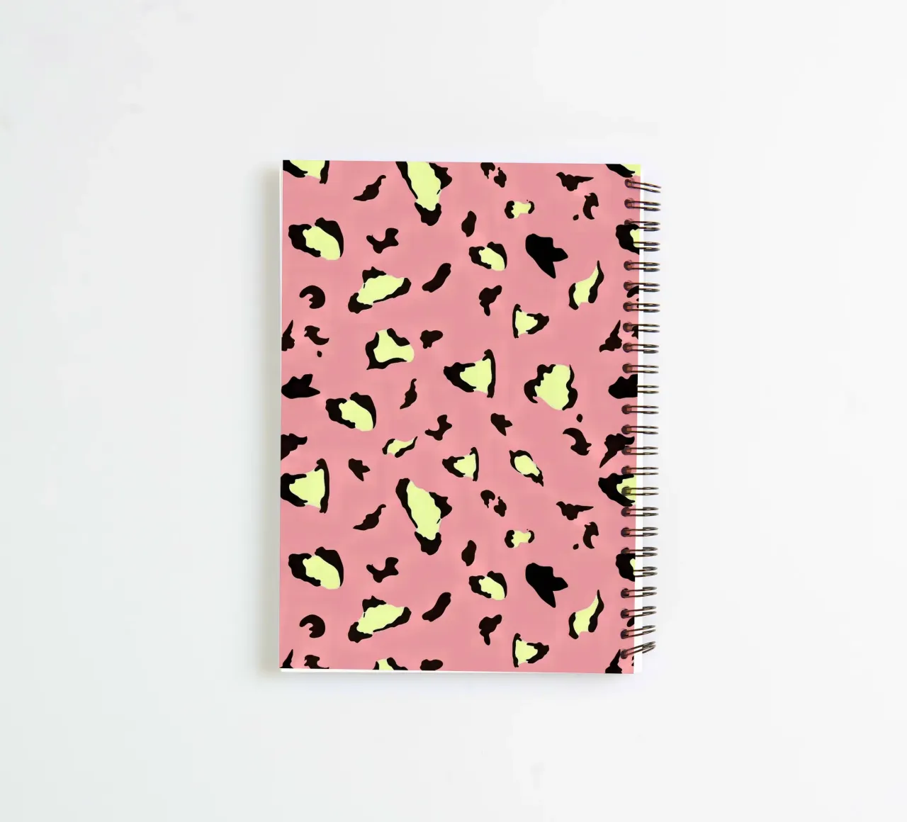 Pop Leopard Pattern spiral notebook by Kiroiharu