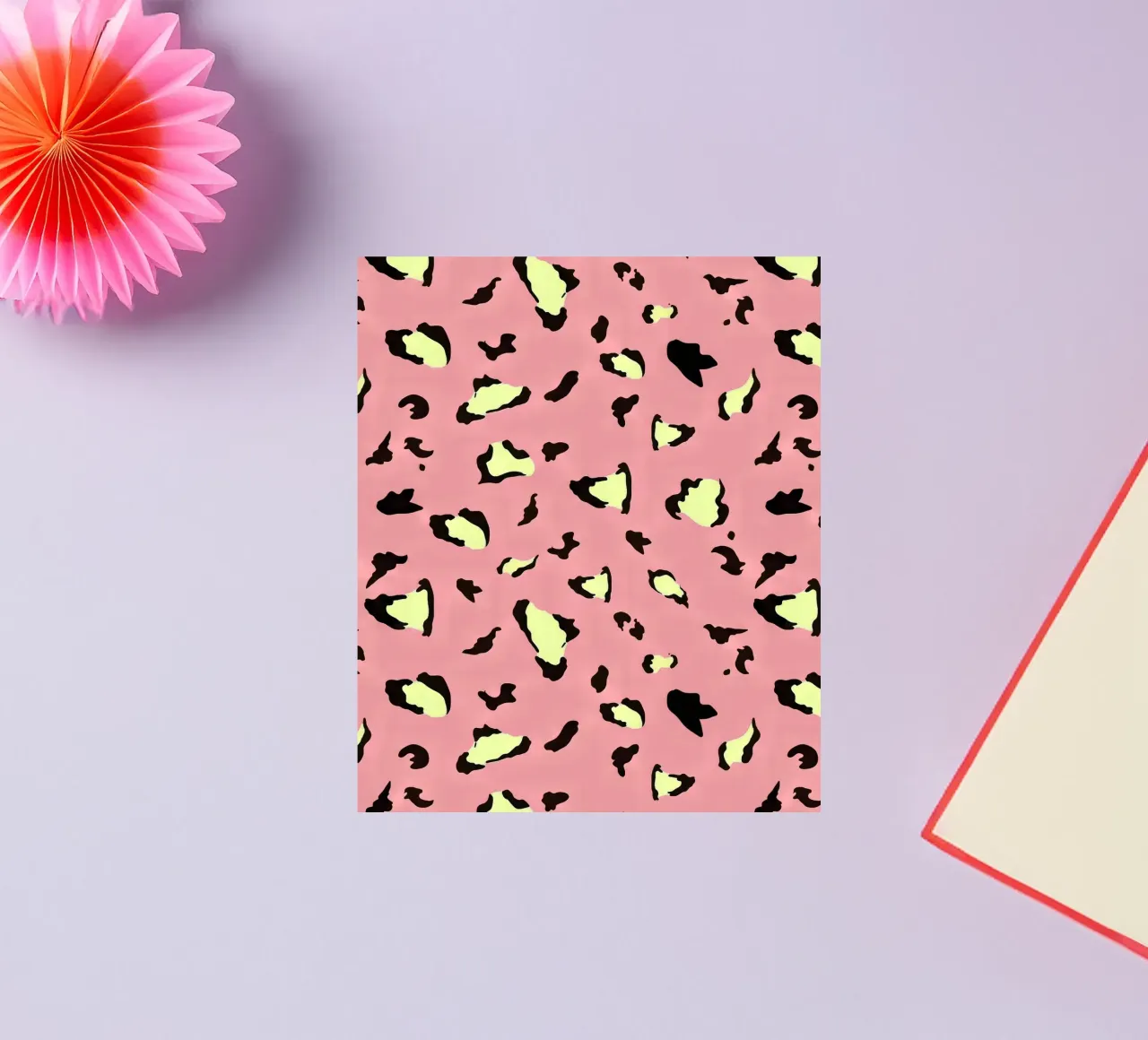 Pop Leopard Pattern sticker van Kiroiharu