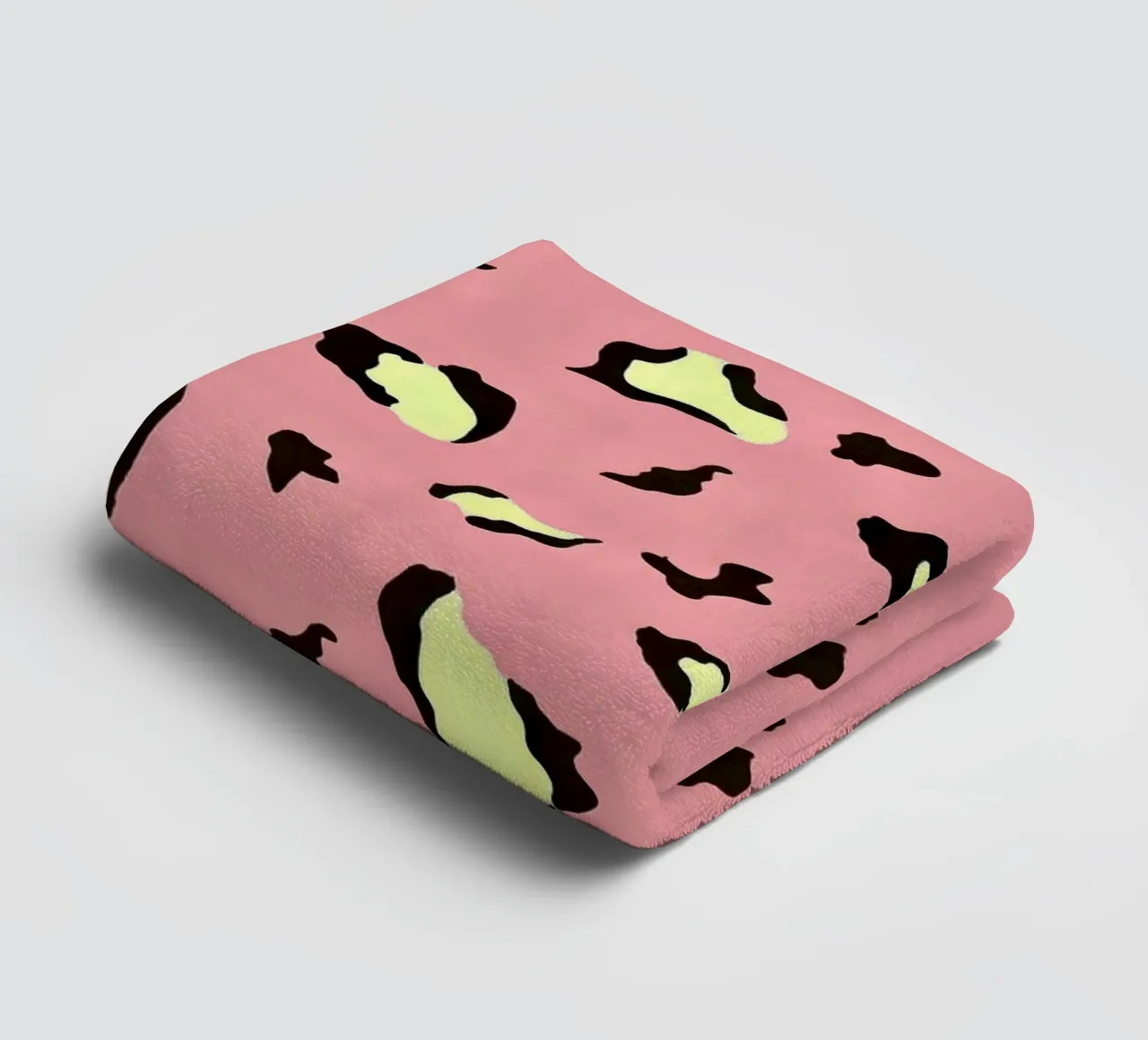 Pop-Leopard-Muster Handtuch von Kiroiharu