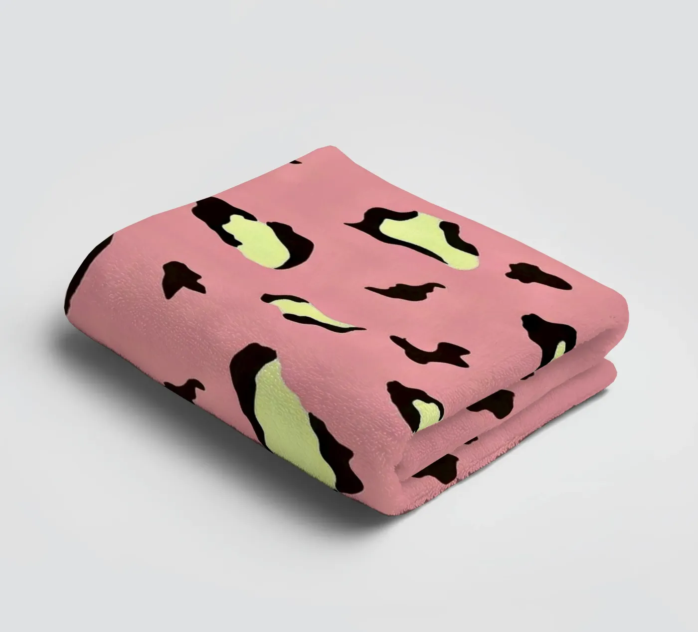 Pop-Leopard-Muster Handtuch von Kiroiharu