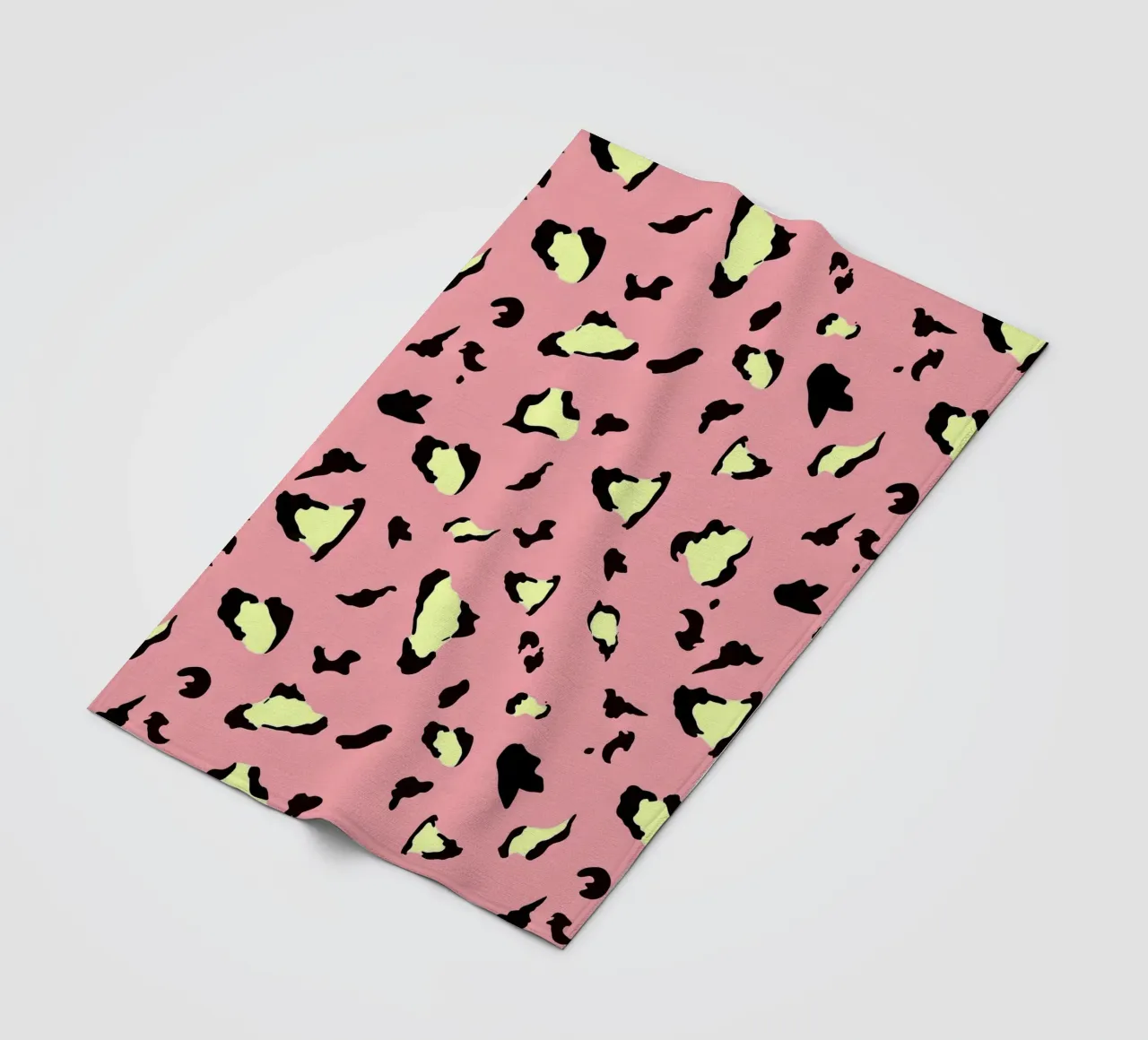 Pop Leopard Pattern fleecedeken van Kiroiharu