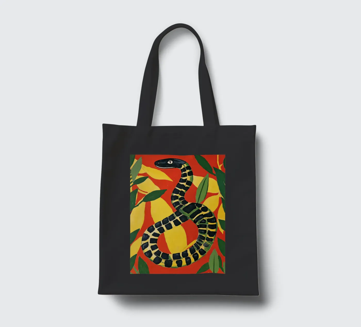 Serpente borsa in juta da Nikis Art Studio
