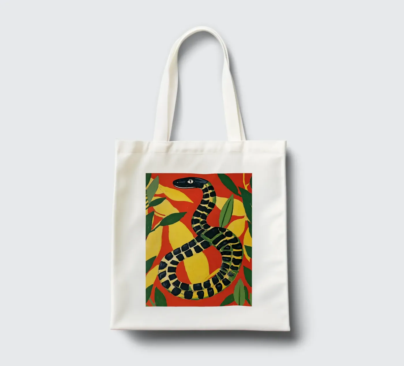 Serpente borsa in juta da Nikis Art Studio