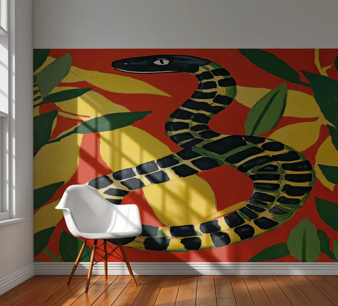 Serpente carta da parati fotografica da Nikis Art Studio