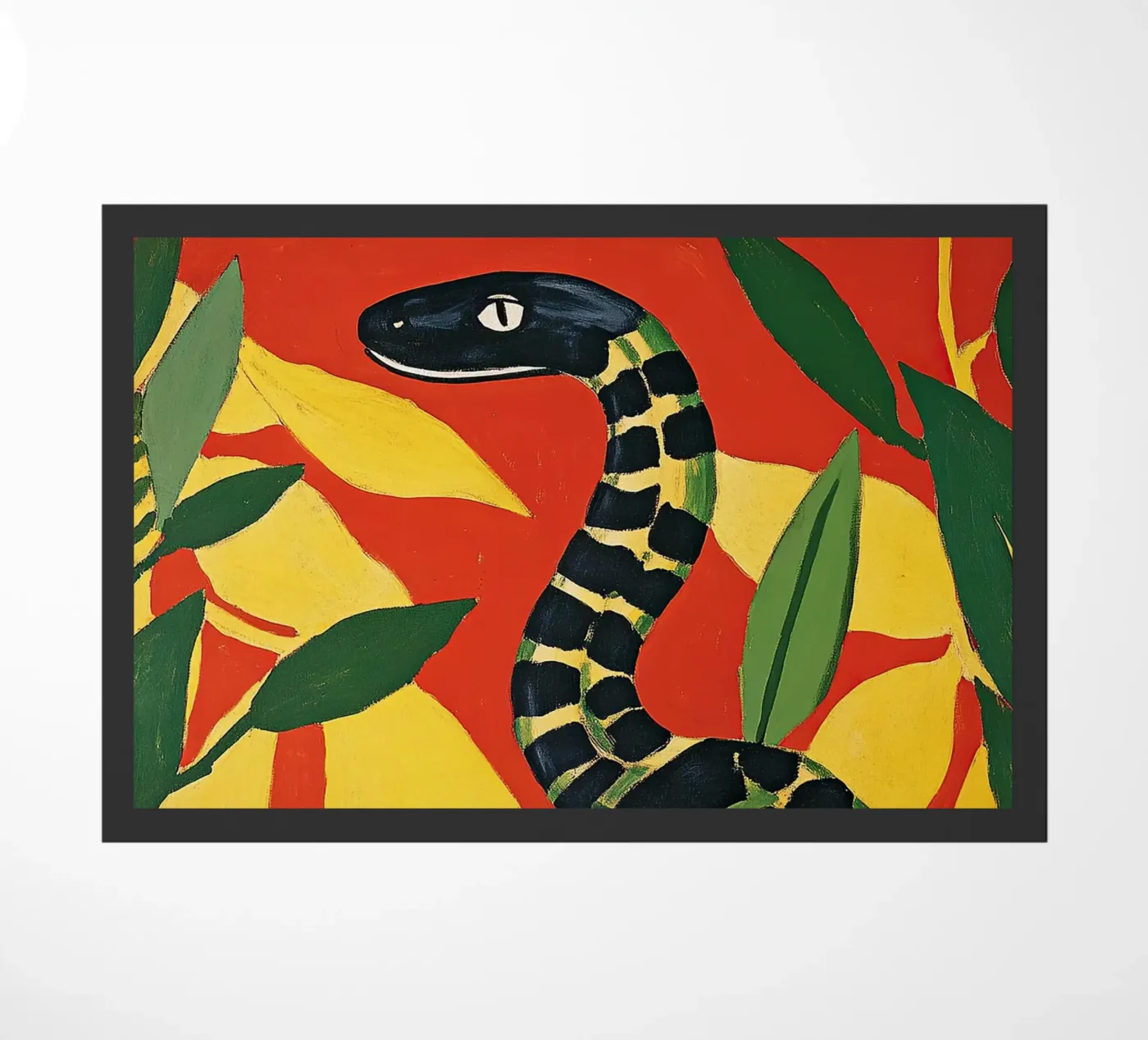 Slang deurmat van Nikis Art Studio