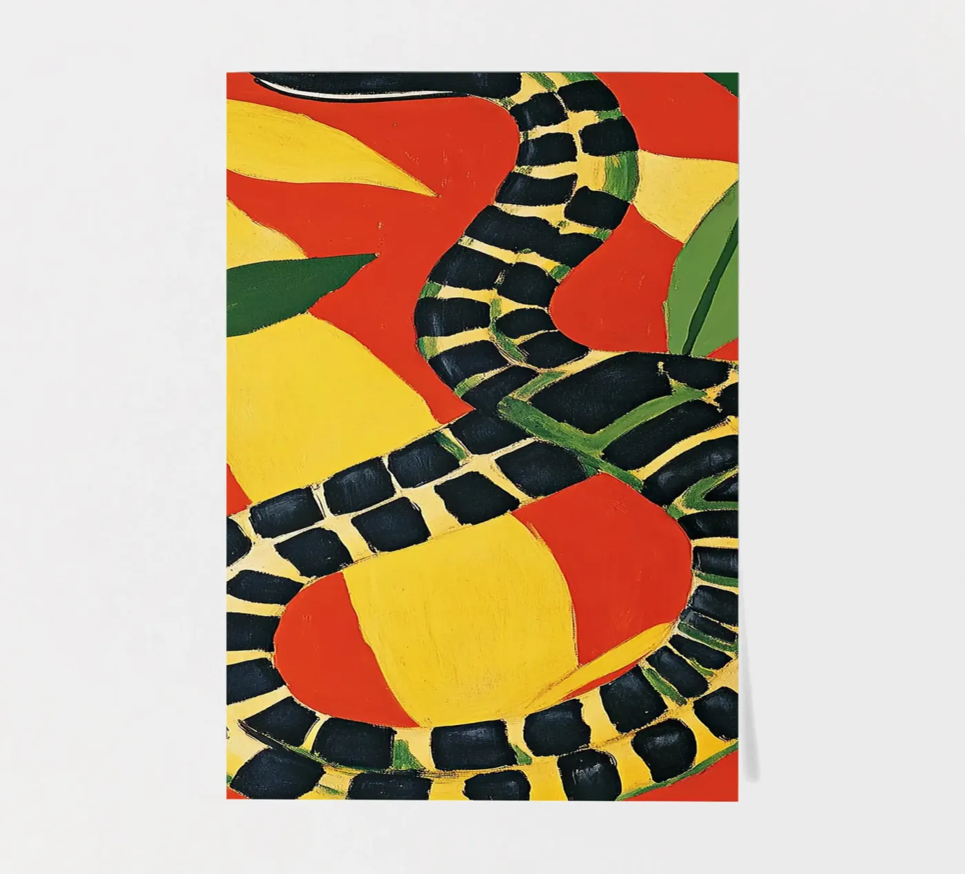Snake Stickerbogen von Nikis Art Studio