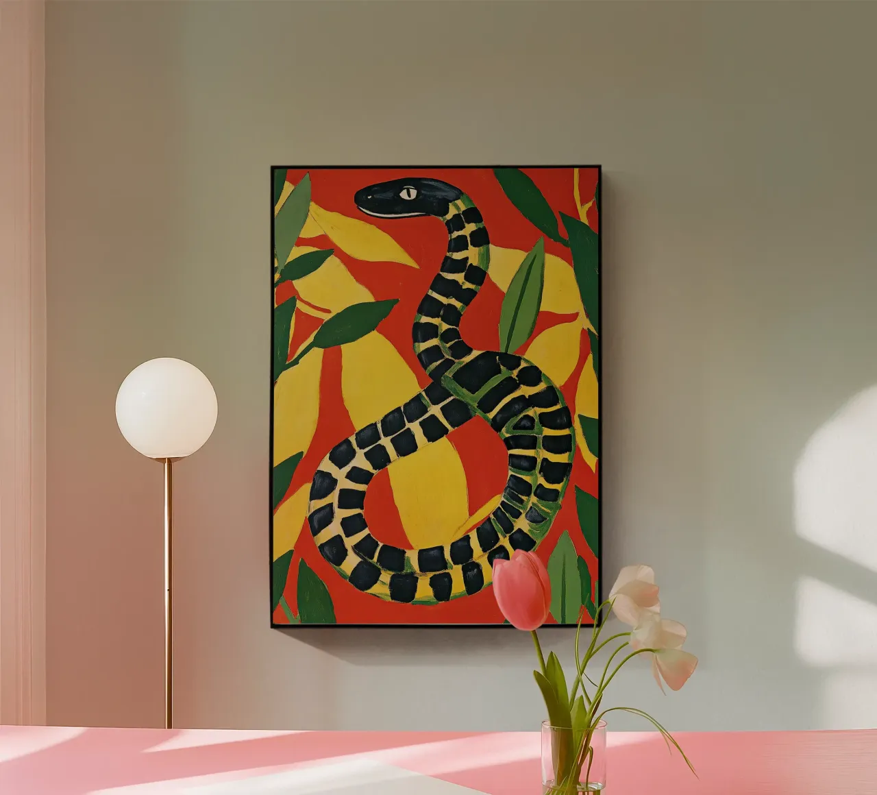 Serpente plexiglass da Nikis Art Studio