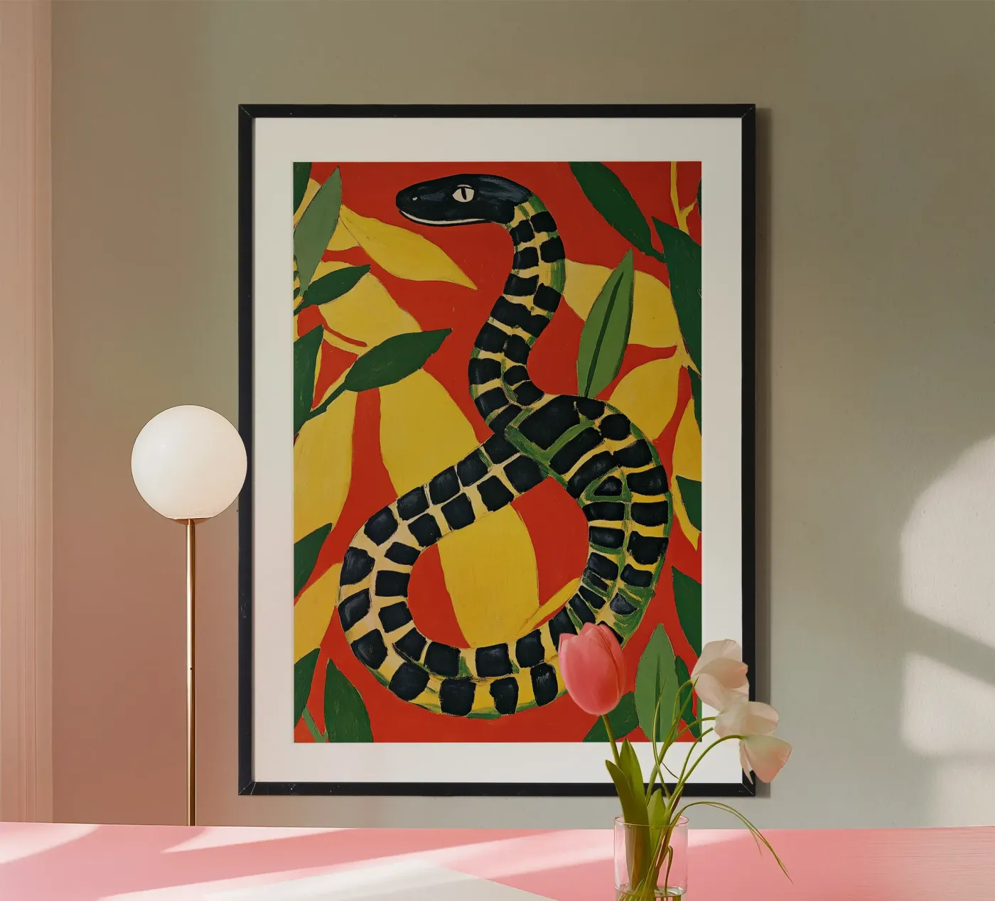Snake poster da Nikis Art Studio