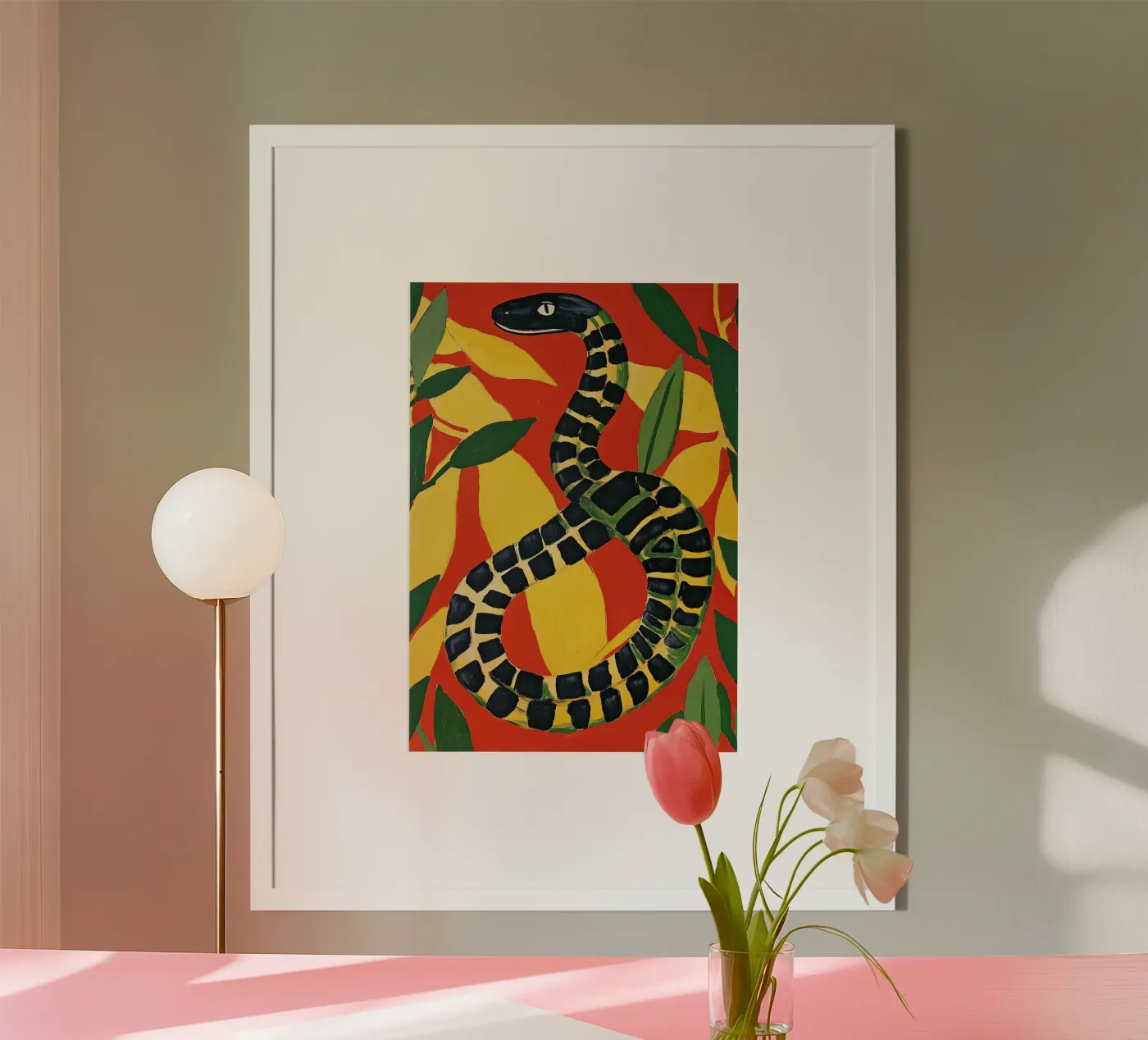 Snake poster da Nikis Art Studio