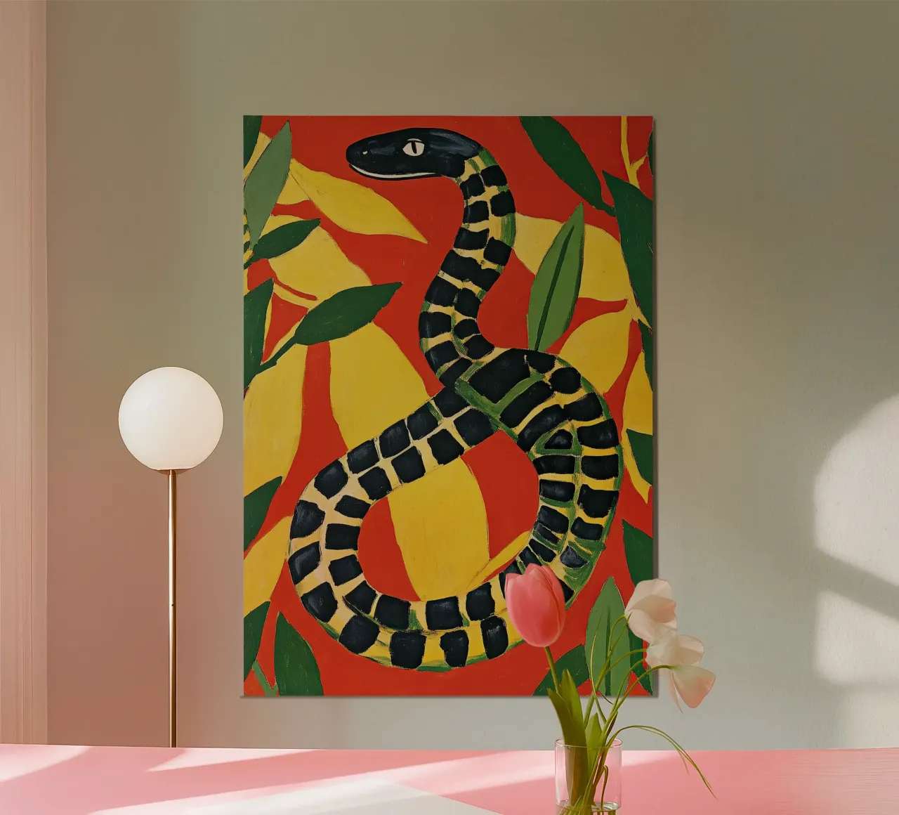 Serpente carta hahnemühle da Nikis Art Studio