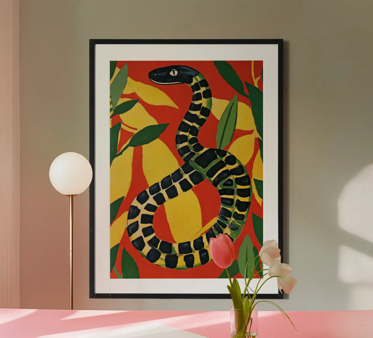 Serpente carta hahnemühle da Nikis Art Studio