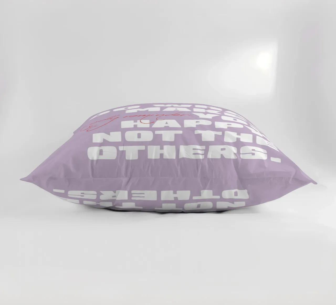 Do what makes you happy cuscino da Malou-Studio