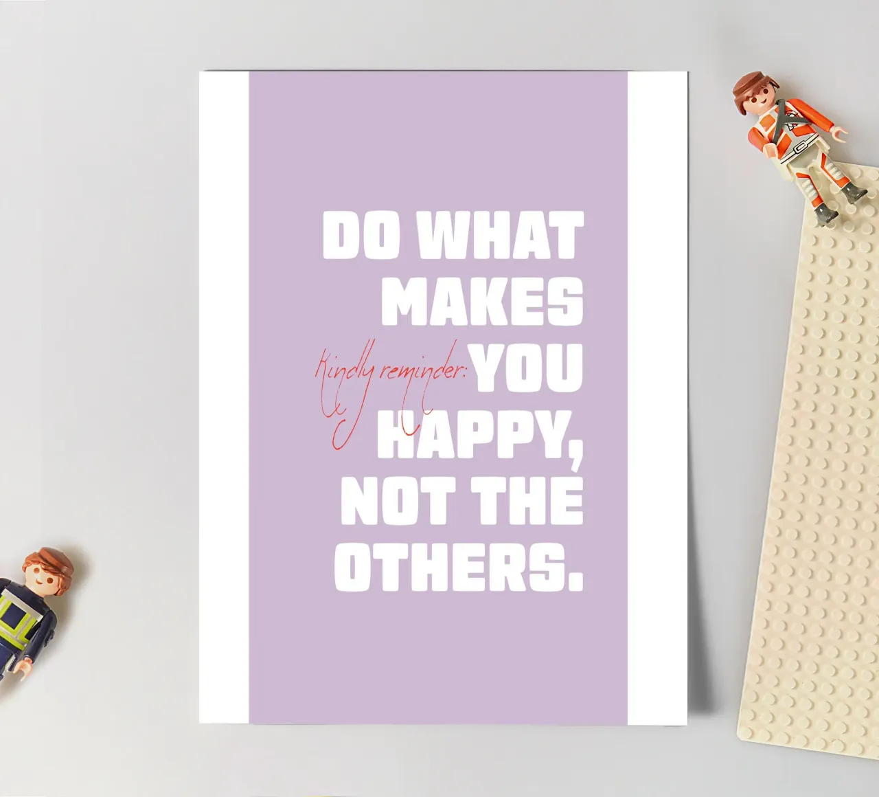Do what makes you happy planche autocollant de Malou-Studio