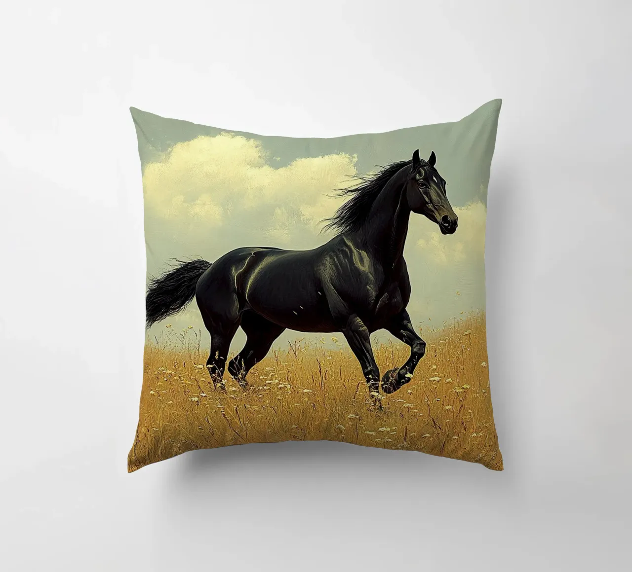 Cavallo cuscino da Nikis Art Studio