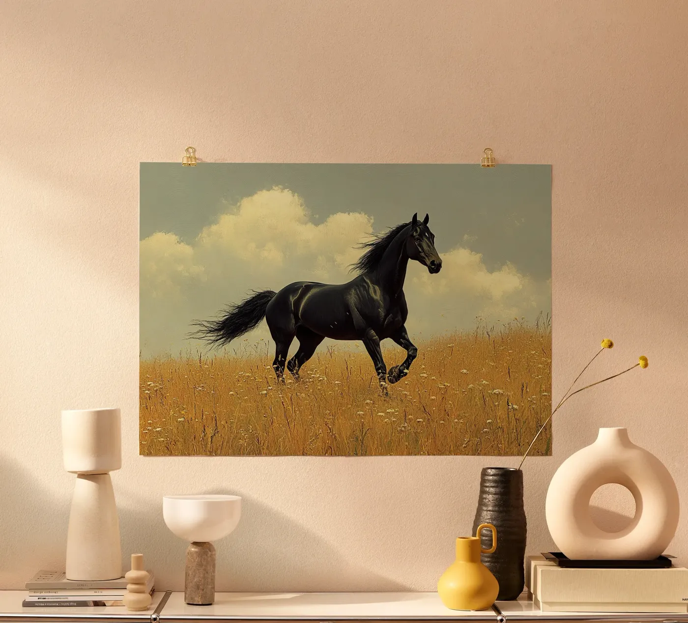 Horse poster da Nikis Art Studio