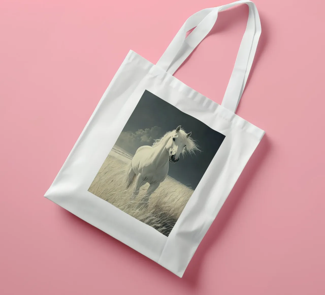 Cavallo borsa in juta da Nikis Art Studio