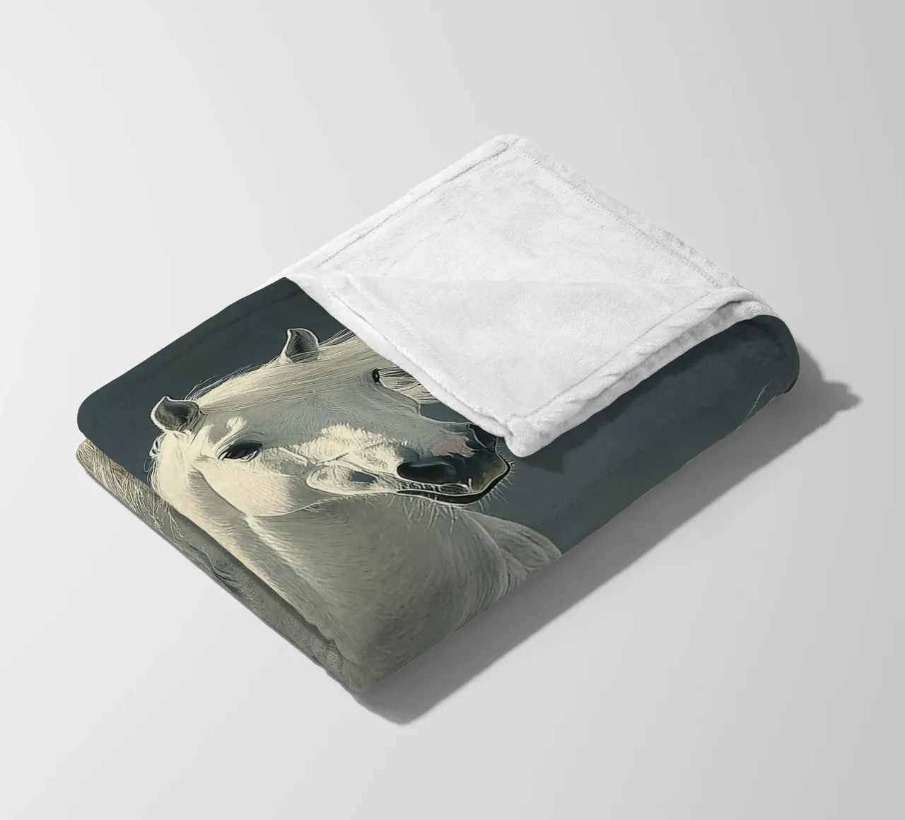 Cavallo coperta in pile da Nikis Art Studio