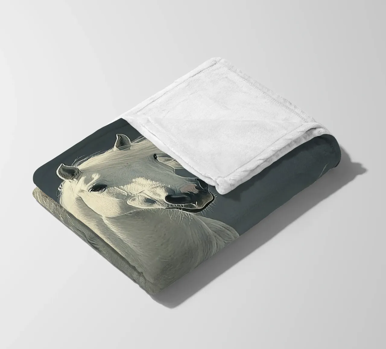 Cavallo coperta in pile da Nikis Art Studio