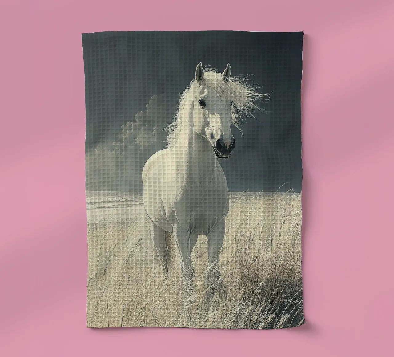 Cavallo canovaccio da cucina da Nikis Art Studio