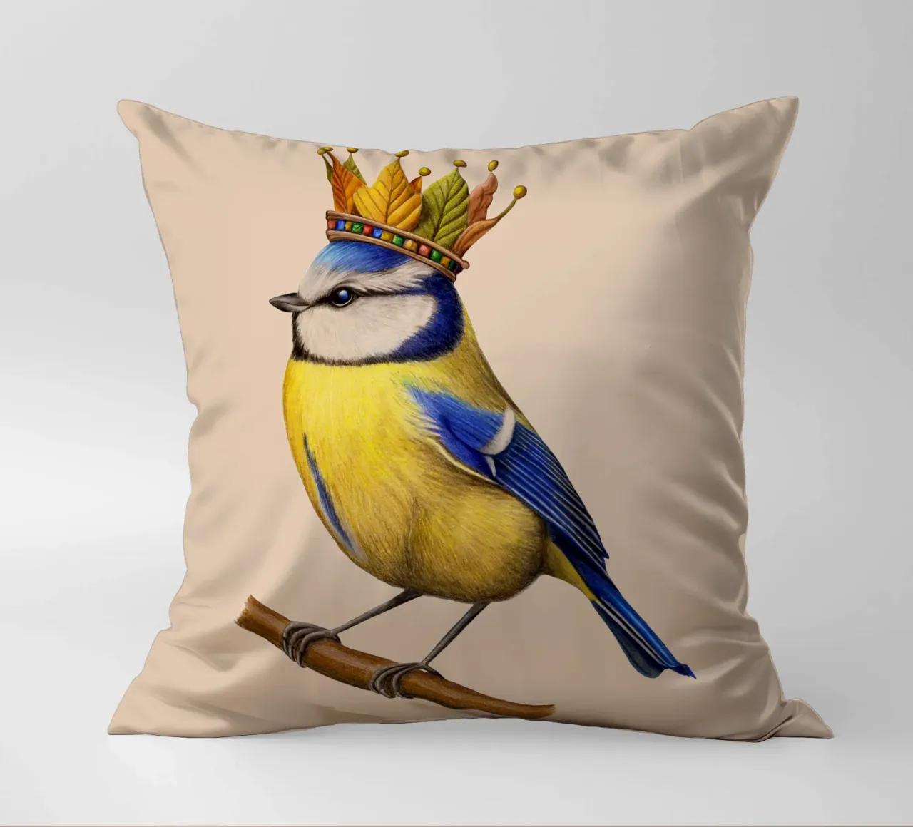 Re d'autunno cuscino da Graphit und Farbe