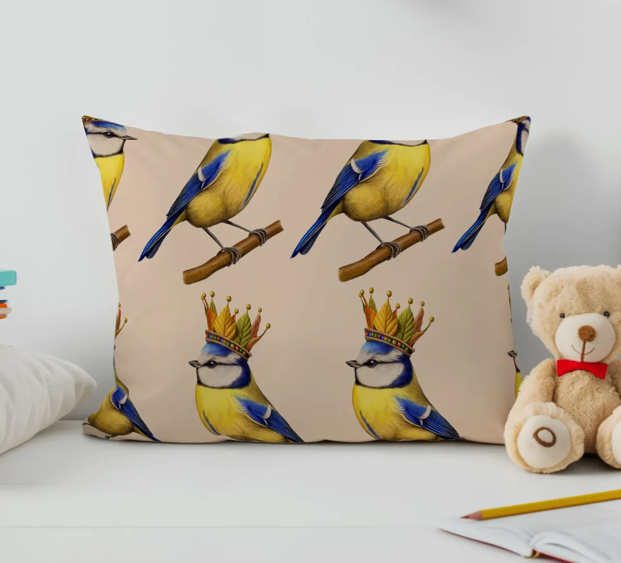 Re d'autunno cuscino da Graphit und Farbe
