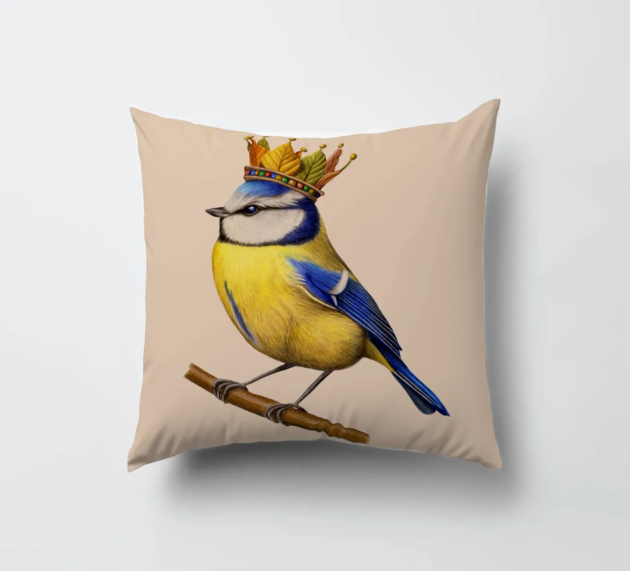 Re d'autunno cuscino da Graphit und Farbe