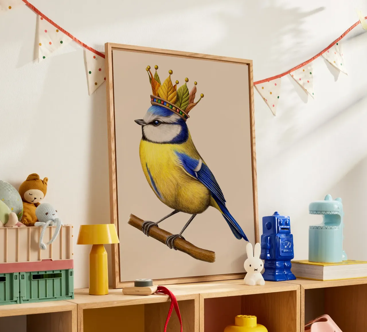 Re d'autunno plexiglass da Graphit und Farbe