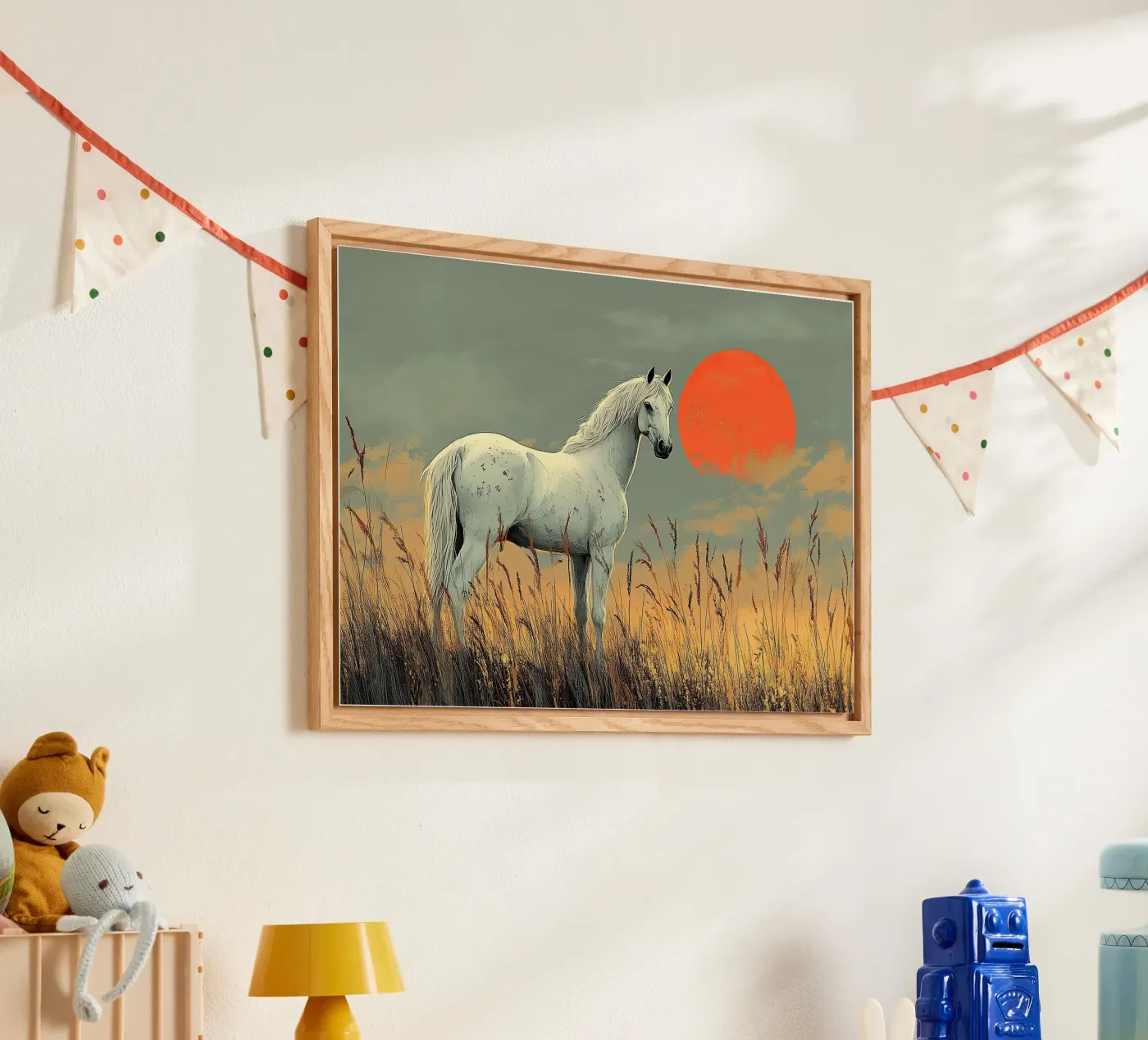 Horse plexiglas de Nikis Art Studio