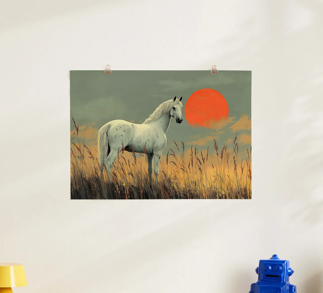 Cavallo poster da Nikis Art Studio
