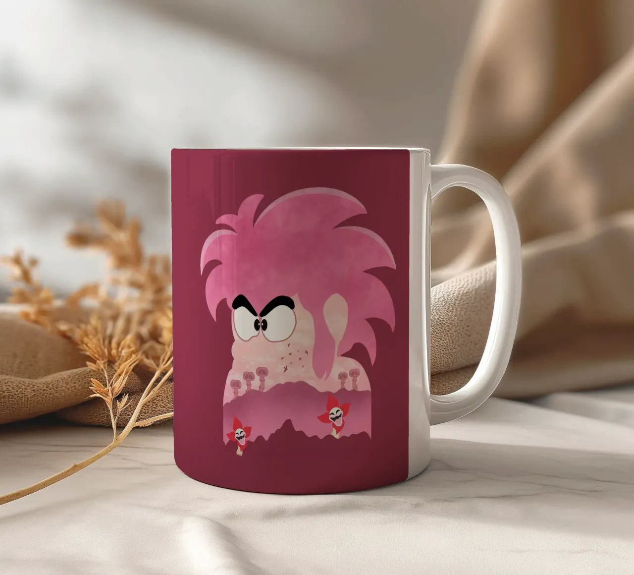 Das wilde Kind Keramik Tasse von Kiroiharu