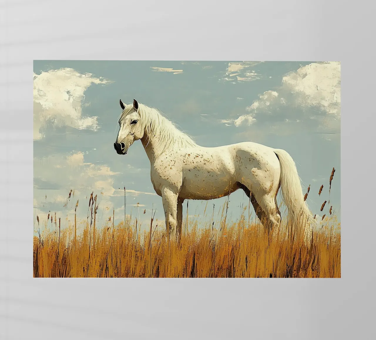 Cavallo pellicola backlit da Nikis Art Studio