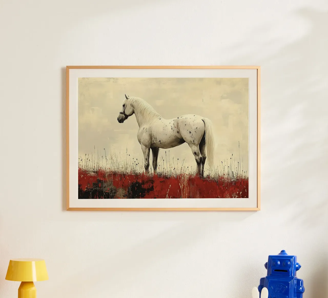 The legend of the steppe: a hero from the wilderness poster by Nikis Art Studio