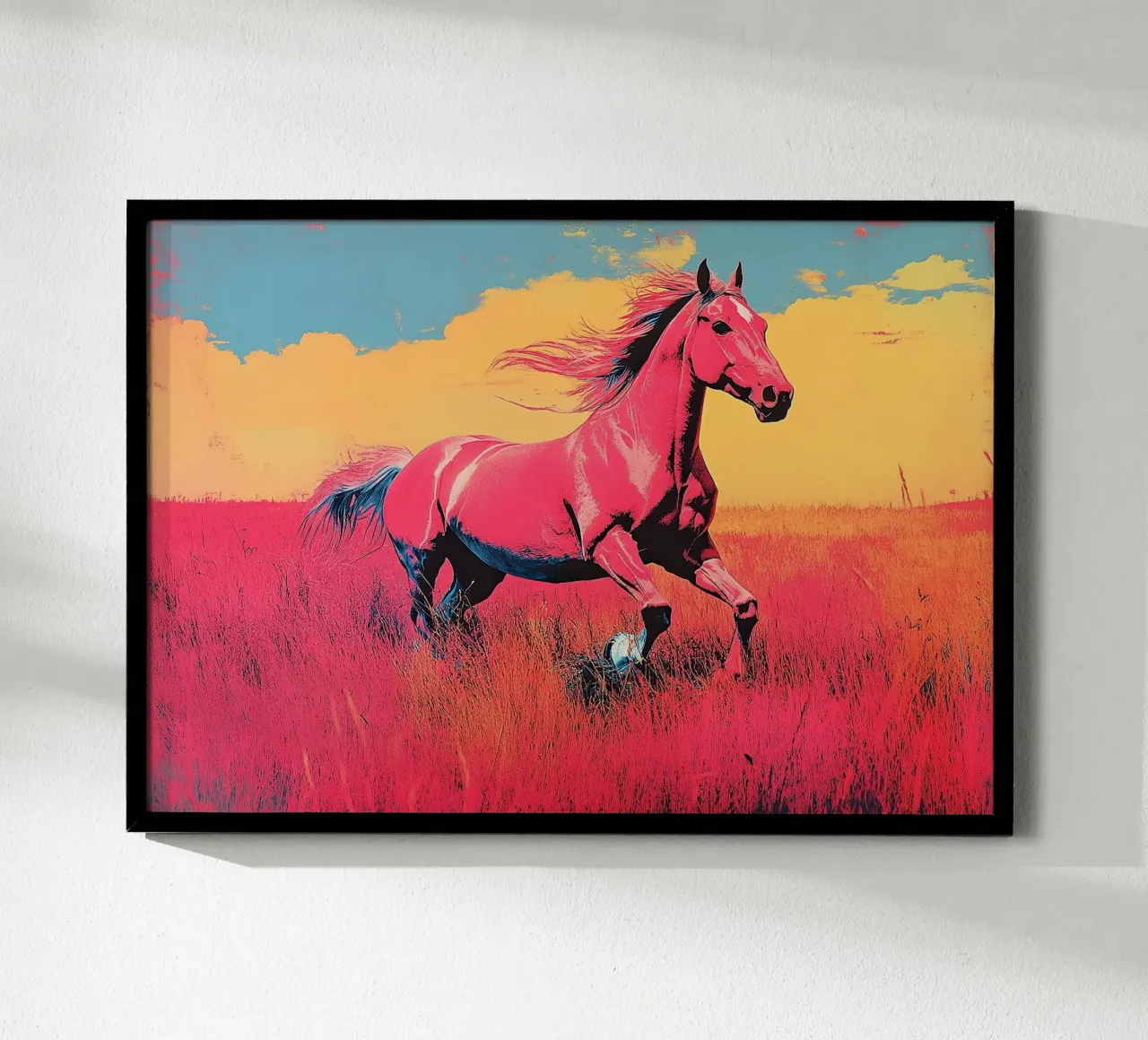 Cavallo - Pop Art carta hahnemühle da Nikis Art Studio