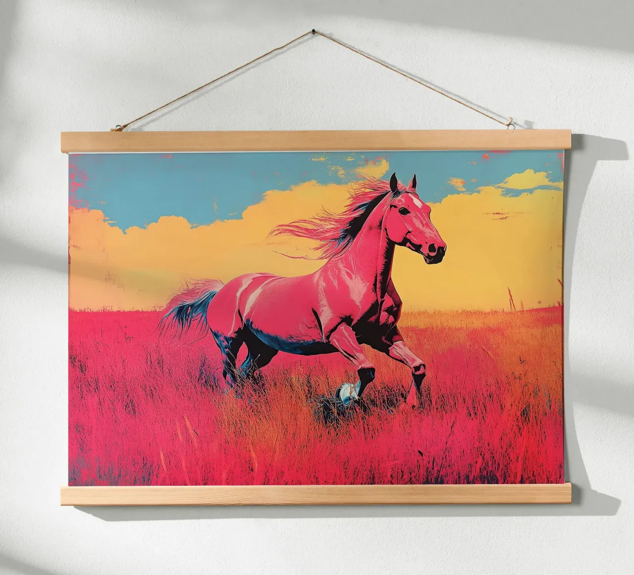 Cavallo - Pop Art carta hahnemühle da Nikis Art Studio