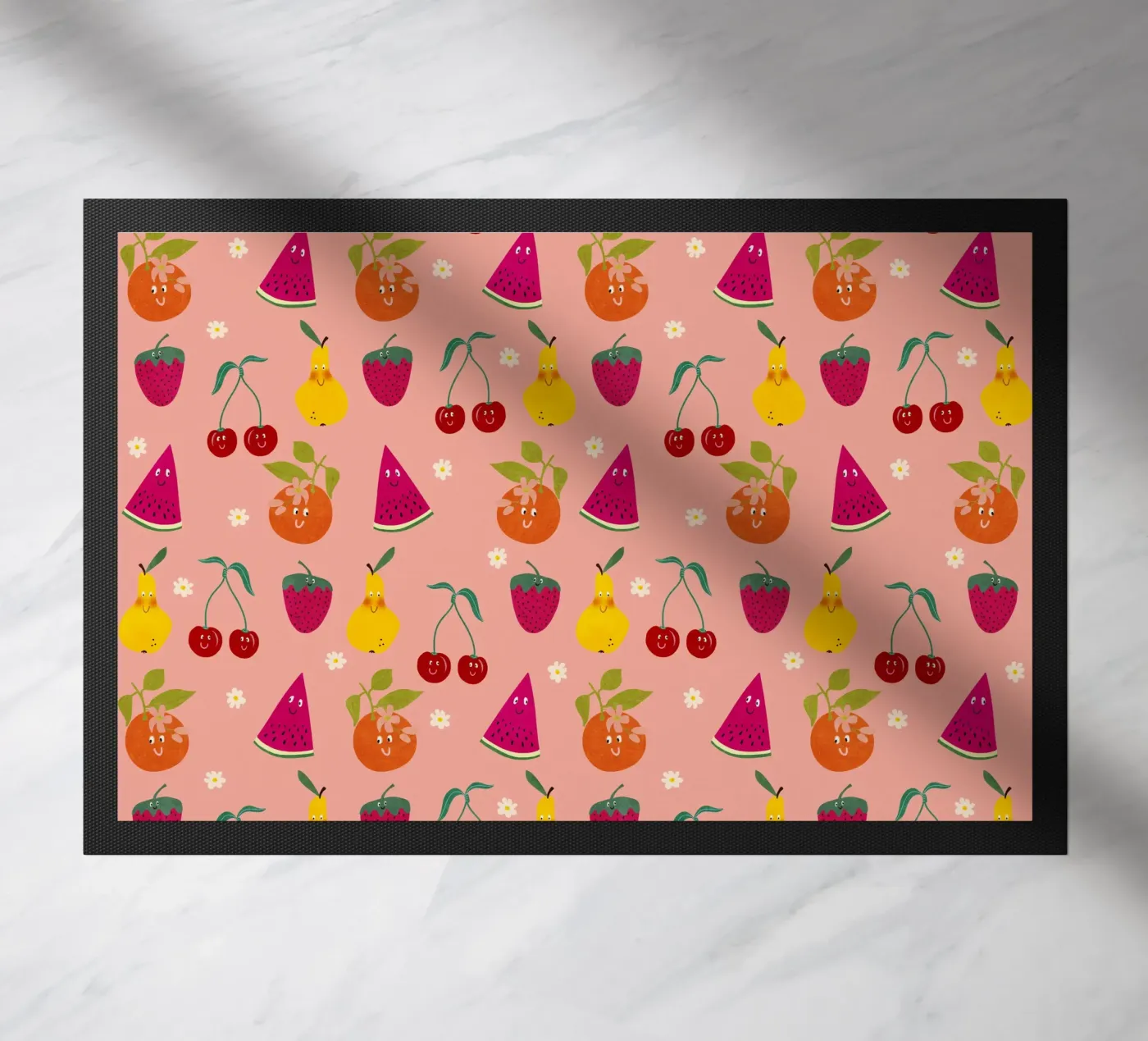 Pattern Fruit Gang deurmat van Illustration Raissa Oltmanns